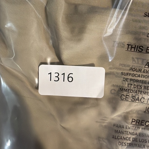 Vintage Polo Ralph Lauren Silk Blend Chino Pants Mens 36/33 (FITS 35 X 31) Beige - Picture 10 of 10